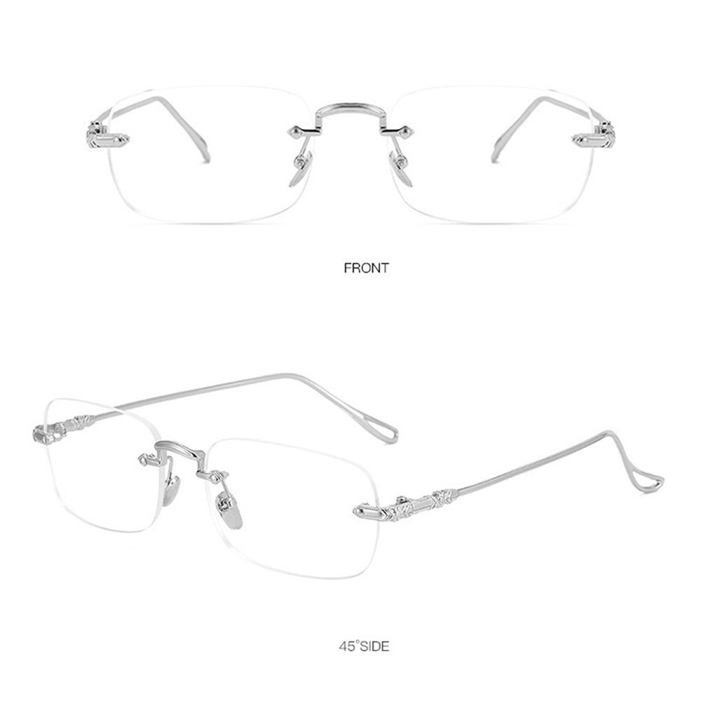 Portable Durable Anti-Blue Light Glasses Computer Goggles Oversized Eyeglasses Ultra Light Frame