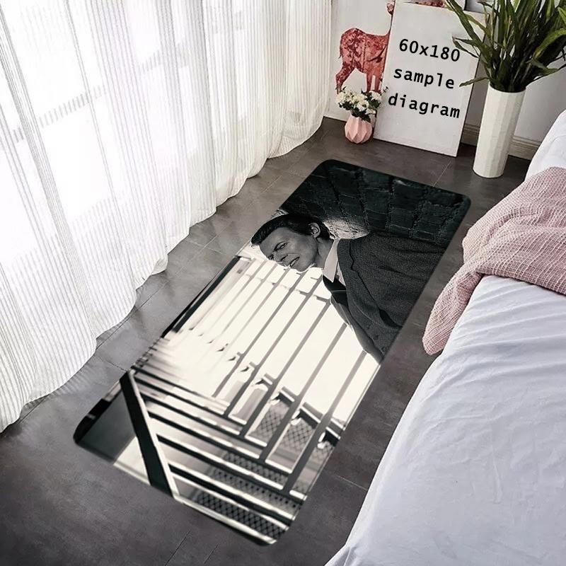 House Entrance Doormat Hallway Carpet David Bowies Living Room Rugs Foot Carpets Bath Rug Floor Mats Non-slip Home Decor