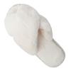 Women'S Plush Slippers Women'S Crossover Fur Slippers Casual Warm Cotton Drag