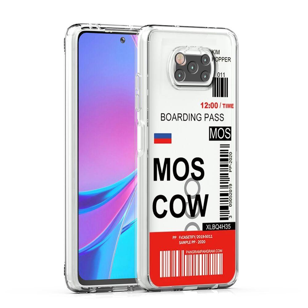 Чехол для телефона для Xiaomi Poco X6 X5 NFC X3 F6 F5 Pro F4 F3 M3 14 13T 12T 12 13 Lite 11 5G Обложка Мировой город Билет на путешествие Нью-Йорк
