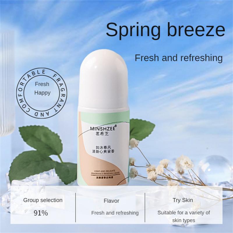 Ходячие бусины, жидкий антиперспирант для подмышек, длительный аромат, духи для тела, портативный дезодорант, духи для женщин и мужчин