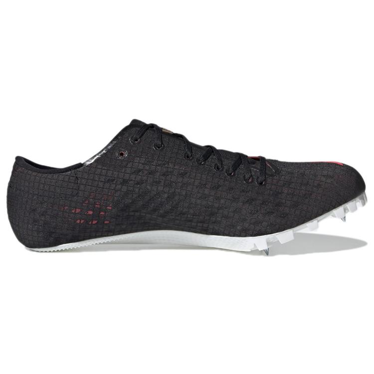 adidas Adizero Finesse Износостойкое Покрытие Низкие Кроссовки для Бега Мужские Черный Красный EG6192