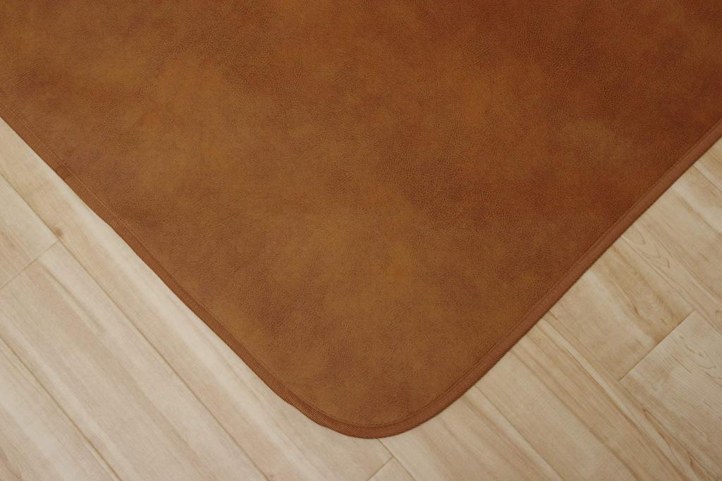 Ikehiko Rug Wrinkle Scratch 190 x 190 cm Cover, Anti-Scratch, Antibacterial, Resistant, Brown, Approx. #6031379