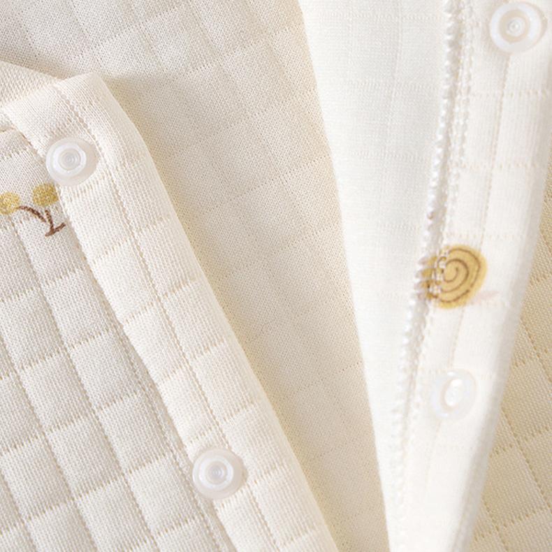 3-слойный комбинезон для новорожденных, хлопковый комбинезон с медведем и кроликом для маленьких девочек, осенне-зимняя одежда для малышей, комбинезон для младенцев, детская одежда для мальчиков