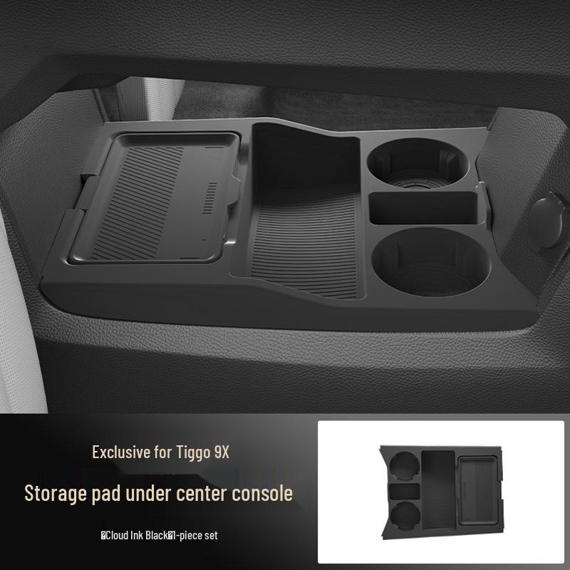 Tiggo 9X Center Console Silicone Storage Organizer & Glasses Case for 26 Models