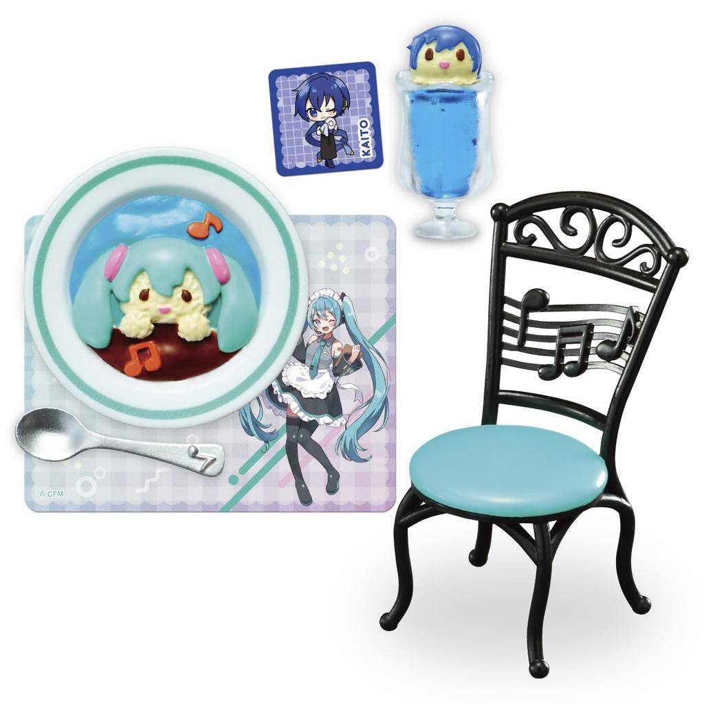 RE-MENT [Hatsune Miku Series] Miku's Cafe 1BOX Approx. H115 X W70 X D60mm Made of PVC