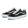 Vans BMX Old Skool Gradient - Кроссовки унисекс черно-зеленые Gradient-Black White VN0005UZBZW