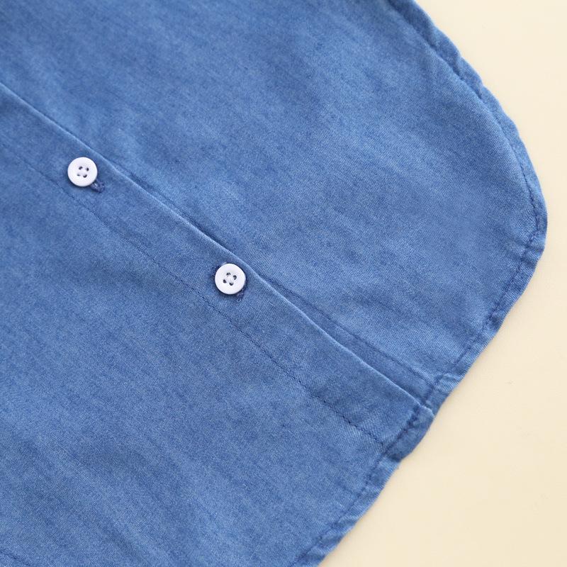 Год Поддельный воротник Воротник Декоративный воротник Поддельный воротник Рубашка Поддельный воротник Поддельный воротник Джинсовая ткань B7