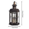 Outdoor Garden Candle Holder Lantern Home Decor Gift Bedroom Handle Hanging For Christmas Tabletop Portable Decoration