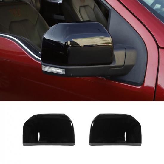 Auto Rearview Mirror Cover Trim Frame Bezel for Ford F150 2015- Accessories