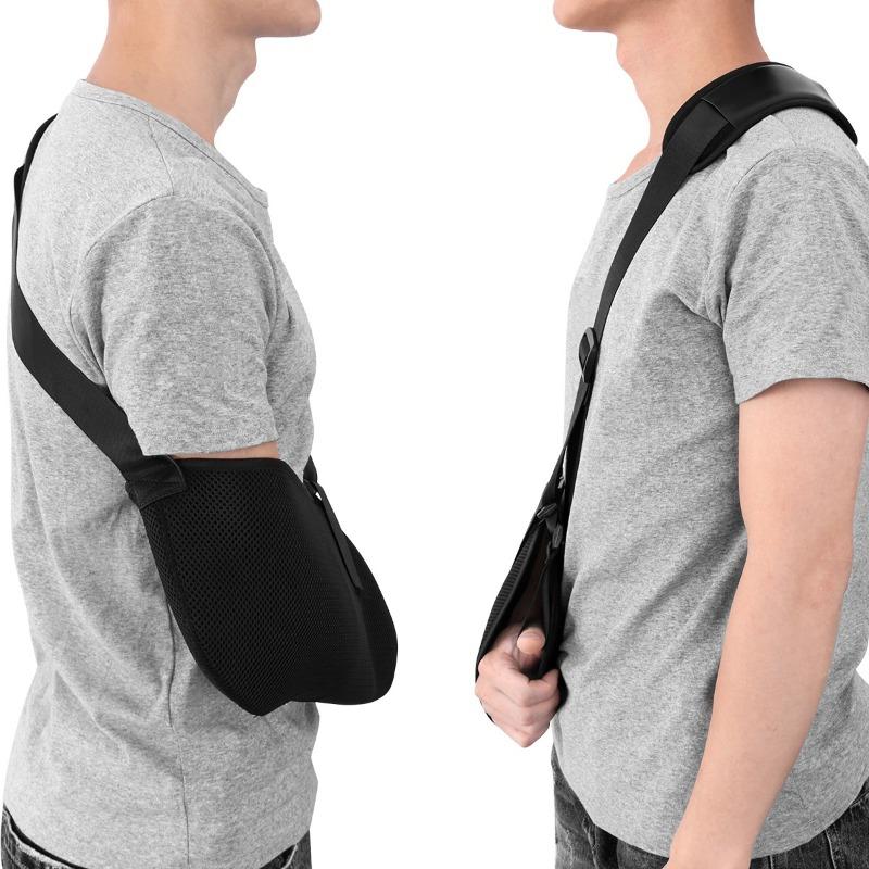 Поддержка руки слинг регулируемый дышащий плечевой ремень бандаж иммобилизатор запястье локоть предплечье бандаж ремень