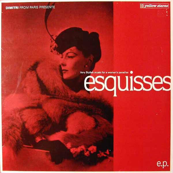 12-дюймовая пластинка DIMITRI FROM PARIS - Esquisses YP008M Желтый Producti 1995 Франция Танцевальная и Электронная Музыка Б/У