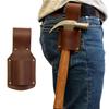Leather Belt Hammer Holder with Steel Rings Holsters for Convenient Tool Transport Clip On Belt Hammer Holder for Work