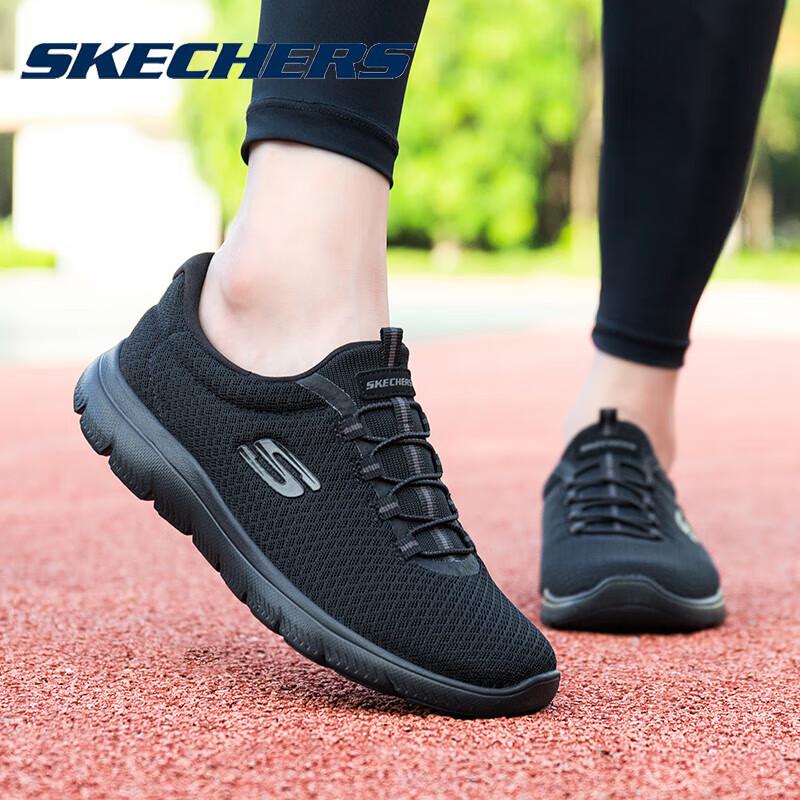 Skechers Женская дышащая легкая повседневная обувь