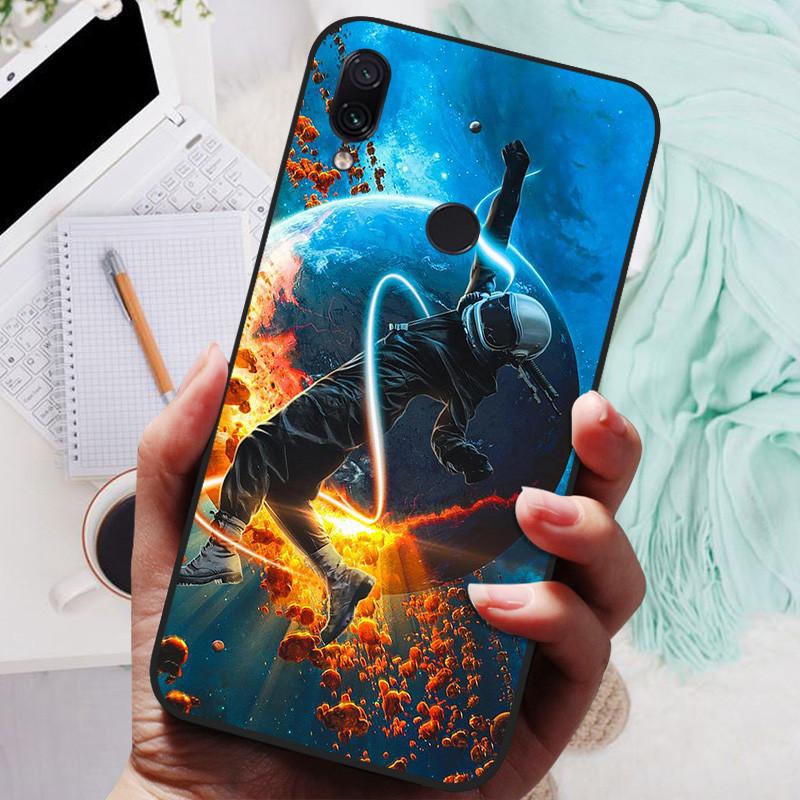Для Xiaomi Redmi Note 7 Pro Чехол Противоударный Силиконовый ТПУ Задняя Крышка Для Redmi Note7 7Pro Note7Pro Couqe Funda Защитная Capa