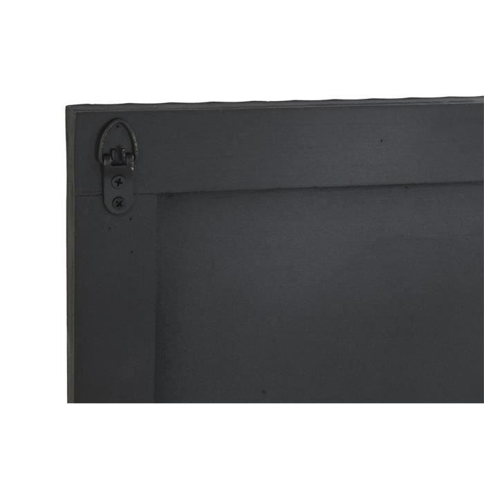 Décoration Murale - Glamour - MDF - Noir Et Doré - 91 X 3 X 91 Cm - Design Moderne