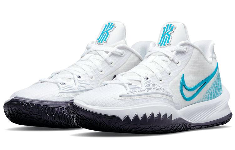 Nike Kyrie Low 4 'Белый Лазерный Синий' CW3985-100