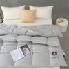 All Season Super Soft Quilted Down Comforter Reversible Duvet Insert with Corner Tabs Summer Autumn Winter Warm Fluffy Quilts