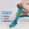 1Pair Knee High Fitness Long Leg Socks Breathable Cycling Socks Sports Compression Socks Pregnancy