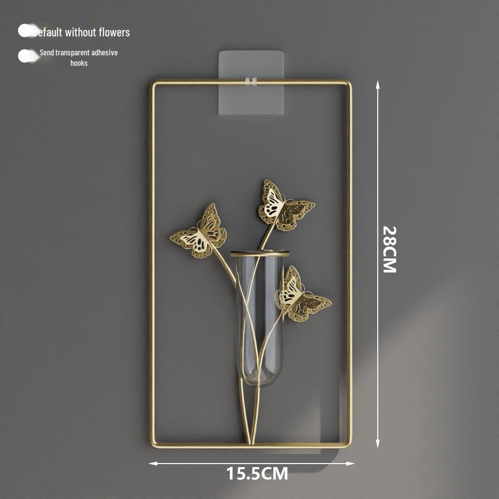 Настенная гидропонная ваза в скандинавском стиле люкс – Современный декор для гостиной без сверления