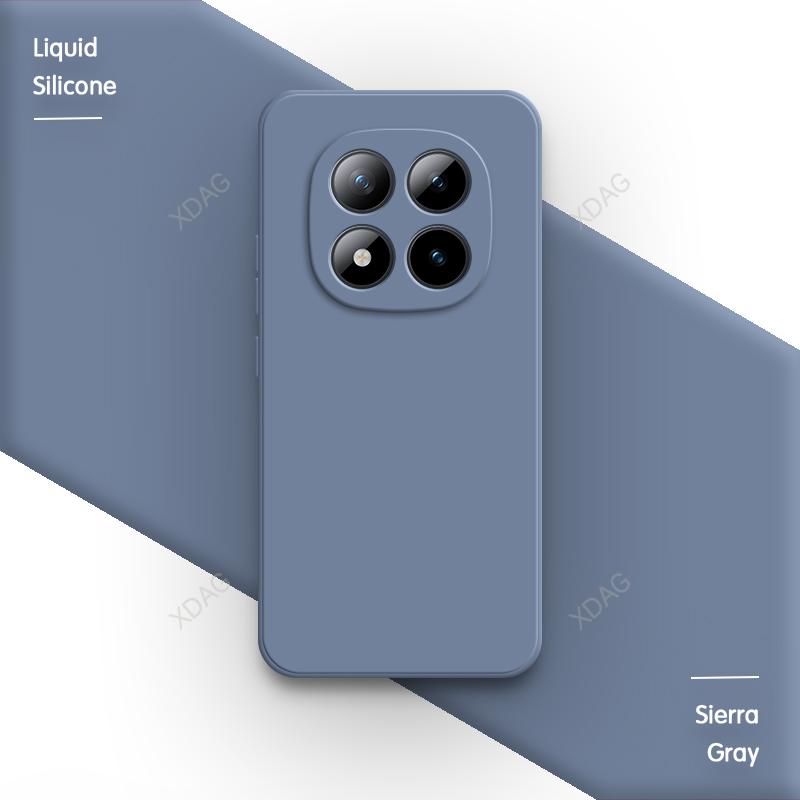 Оригинальный чехол для телефона для Xiaomi Redmi Note 15 Pro Plus Pro+ Note15 15Pro 5G Жидкий силикон Мягкий Простой Задняя крышка Funda Carcasas