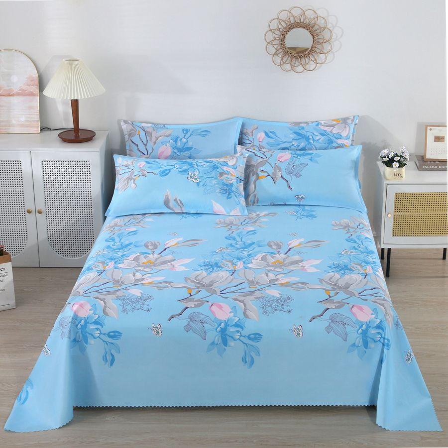 Простыня простая двуспальная односпальная приятная к коже всесезонная универсальная для общежития удобная приятная к коже простыня