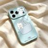 Синяя сумка Собака Чехол для телефона для Apple iPhone 16/17 Pro - Новая модель, Ударопрочный, Защитный чехол для 15 Pro
