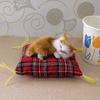 Lovely Simulation Animal Doll Plush Sleeping Cat Toy