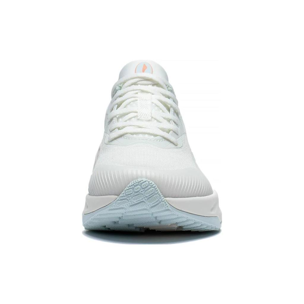 Li Ning Vibe 2.0 Амортизация Устойчивость к истиранию Отскок Низкие Беговые кроссовки Женские Бело-синие ARST030-3