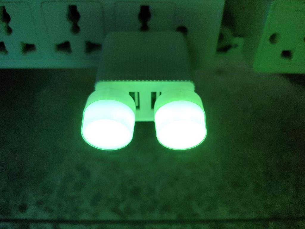 Многоцветный светодиодный USB ночник: Красный, Синий, Зеленый, Фиолетовый, Розовый - Атмосферное освещение