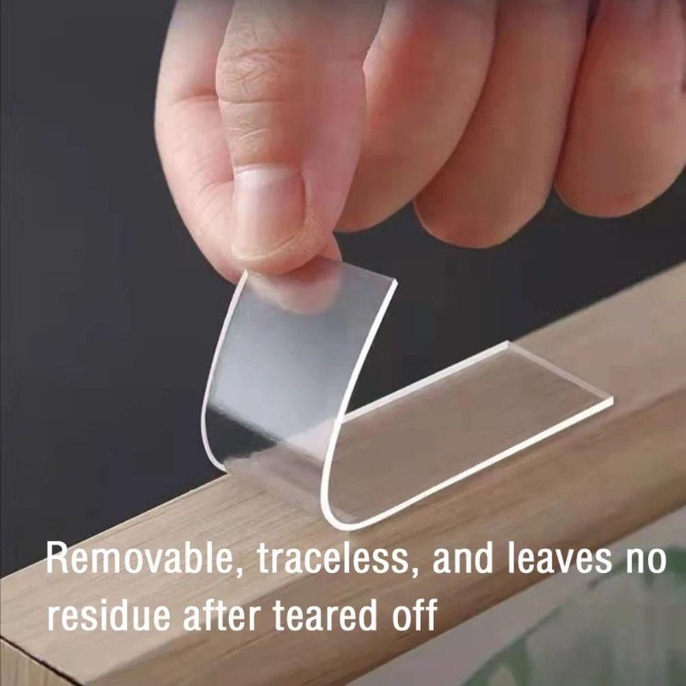 60 шт./120 шт. Не оставляющий следов Двусторонний клей Водонепроницаемая клейкая лента Многофункциональные наклейки на стену
