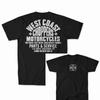 Fast West Coast Locomotive TShirt 100 Cotton Graphic Tee Unisex Unisex Summer Streetwear