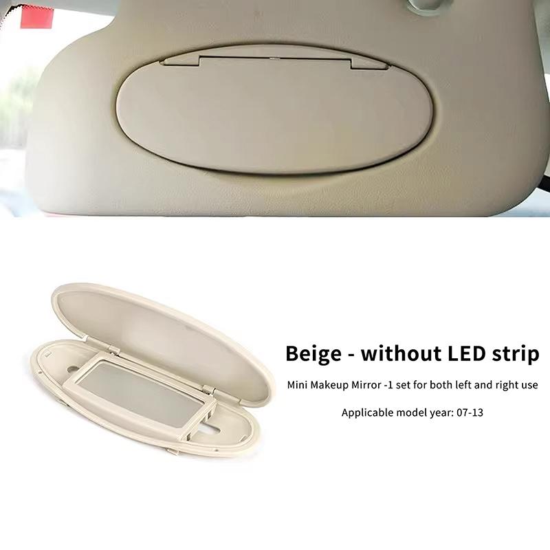 MINI Car Sunshade Panel Vanity Mirror Cover Replacement Sun Visor Part Prevent Glare For Daily and Long Road Travel