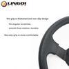 LESQUE Dirt Pit Bike 300mm Steering Wheel 6 Holes Easy Install Motocross Handle Bar For ATV UTV Go Kart 125 150CC Karting