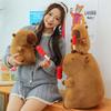 Nosepicking Cartoon Capybara Plush Doll Figure Candy Toy Room Decor Girl Gift