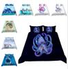 3D Ocean Animal Theme Series Bedding Set with Superfine Fiber Fabric Luxurious Soft Quilt and Pillowcase 2/3 Pieces