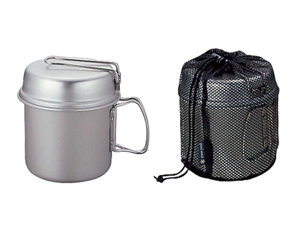 Snow Peak Cooker Aluminum Deep Trek 900ml with Storage Case Climbing Disaster Prevention SCS-008
