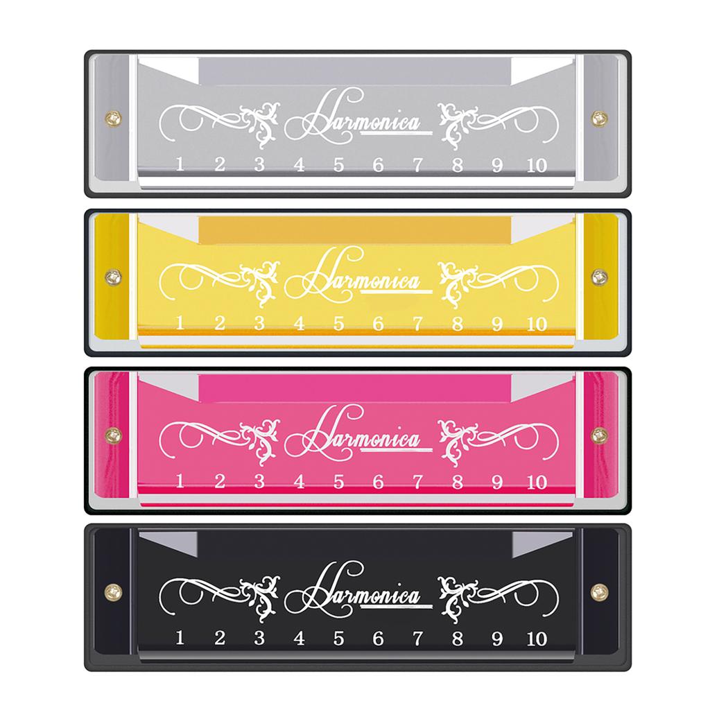 IRIN 10-луночная губная гармошка тональность C 20 тонов музыкальный подарок с футляром для хранения для начинающего студента