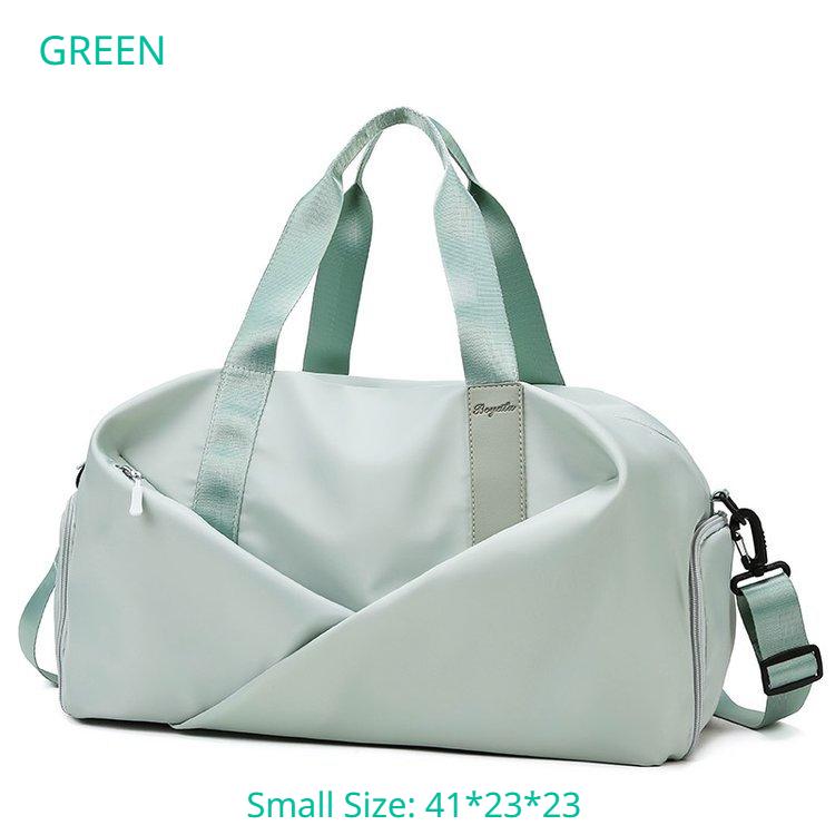 Весенняя новая сумка для хранения и тренировок с разделением на сухую и влажную одежду, большая вместимость, портативная сумка для багажа, сумка для занятий йогой и фитнесом для мужчин и женщин