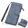 Hasp Business Wallet PU Card Holder Simple Men Long Wallet Gift
