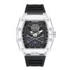 KIMSDUN New Watch Men's Barrel Skeleton Watch Transparent Fashion Personality Quartz Watch Men's Watch