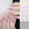 Наклейка для ногтей Hello Kitty Наклейка для ногтей 3D Nail Art Милая наклейка Идеально подходит для ногтей своими руками/лица/чехлов для смартфонов/предметов ручной работы/открыток (Китти (4 шт)