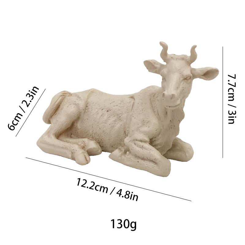 Скульптура имитирующая человеческую фигуру Христос Католицизм Пастух Ангел Смоляные поделки Иисус Домашнее украшение Украшения