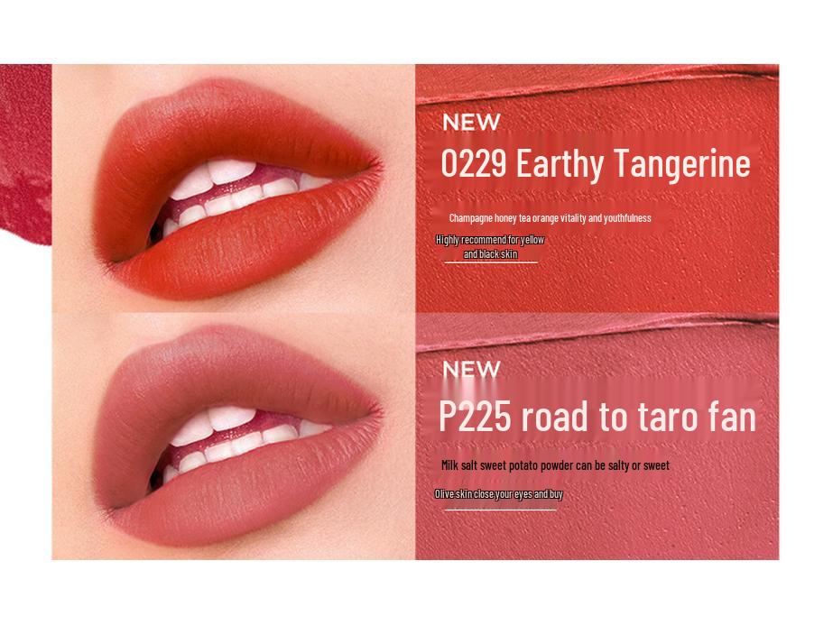 Colorkey Блеск для губ - Женская матовая нюдовая серия и зеркальная помада с эффектом водного сияния