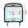 ELING Car Boat Yacht Truck Universal 52mm Voltmeter 8-16V 16-32V 9-32V Volt Gauge with 8 Colors Backlight and Alarm