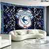 Cardiff City FC Wall Tapestry Aesthetic Wall Hanging Printed Fabric Blanket Decorative Tapestries for Bedroom Living Room Home Decor