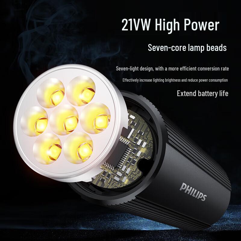 Philips SFL2189P Portable Emergency Flashlight