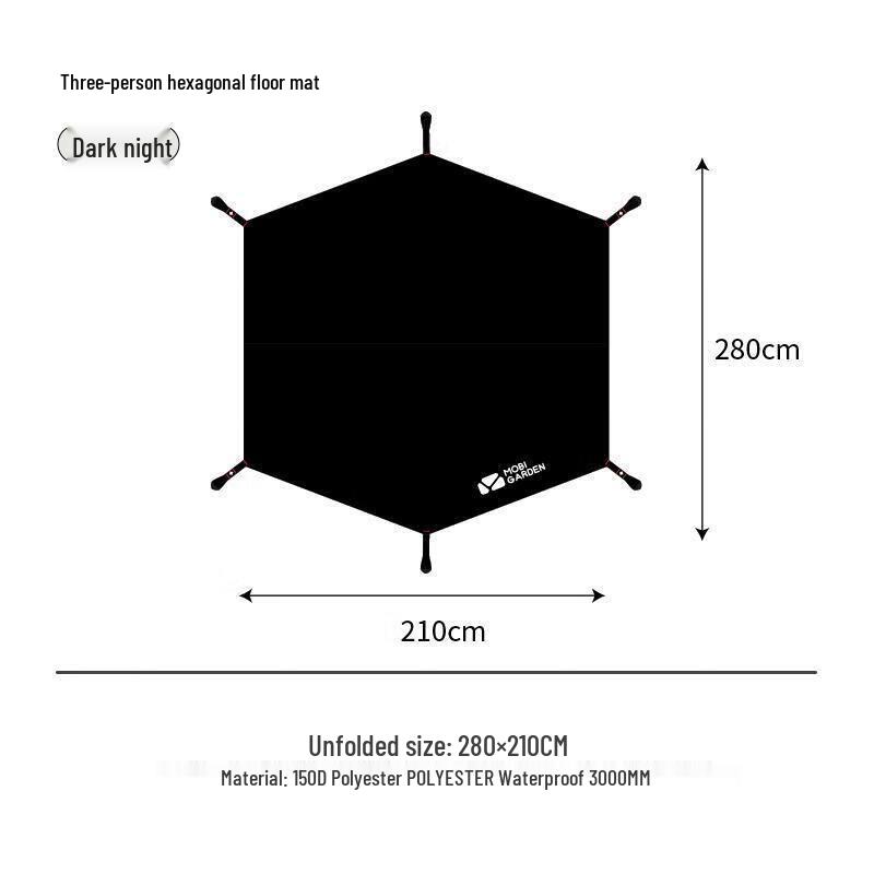 Mobi Garden Hexagonal Outdoor Picnic Mat