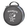 Косметический Большой Аксессуар с Организующим Аксессуаром Милый Персонаж snoopy0406 Темно-Серый [Снупи] Косметичка, Чехол, Ручка, Круглый, Чехол, Женский, Для Поездок,