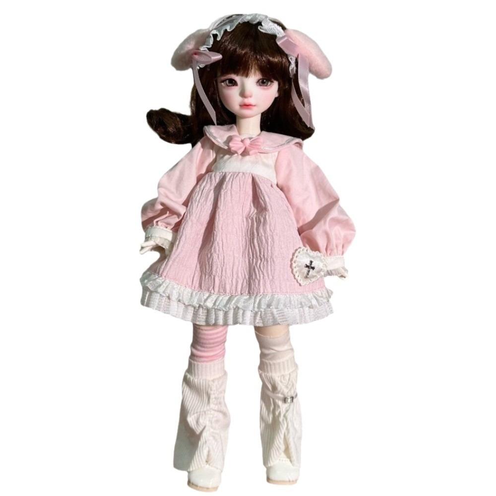 11.8 Inch BJD Doll 6 Points Joint Multi-joint Doll Cute Clothes Handmade Doll Clothes DIY Projects